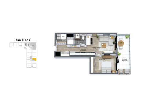 1744 N Western Ave Studio-3 Beds Apartment for Rent - Photo Gallery 60